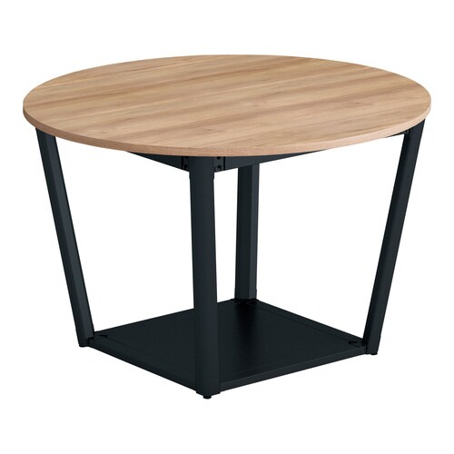 テーブル リージョン円形 ボックス脚ミドルロー