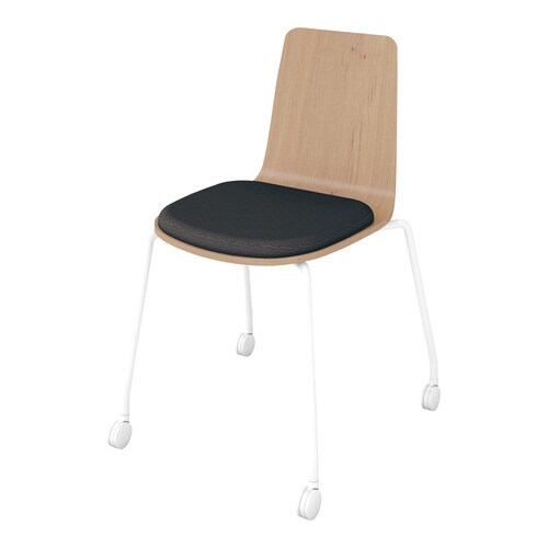 ミケット キャスター脚 背座合板 座パッド付