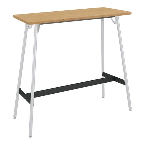 テーブル フランカ 角形スチール4本脚 天板