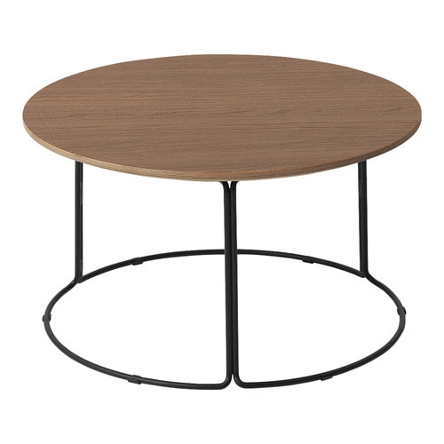 テーブル 750 メラミン天板 ブラック塗装脚