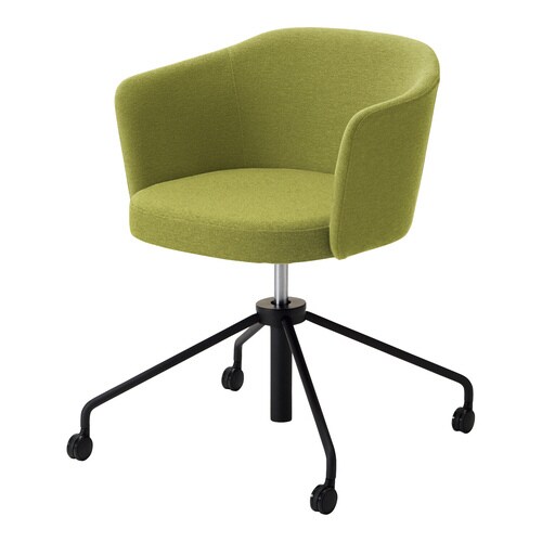 チェア コーデ 昇降脚(座回転) 張くるみ肘