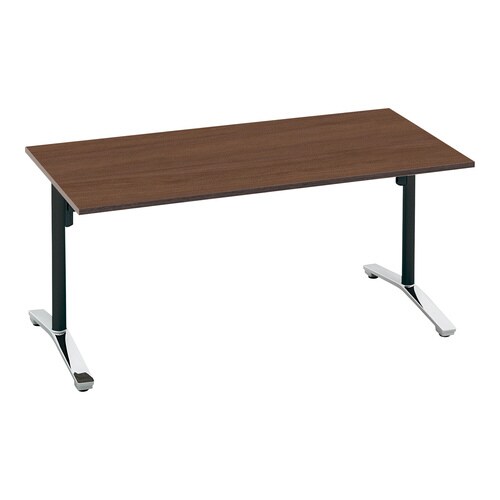 ビエナ フラップ型 角形天板 ポリッシュ脚