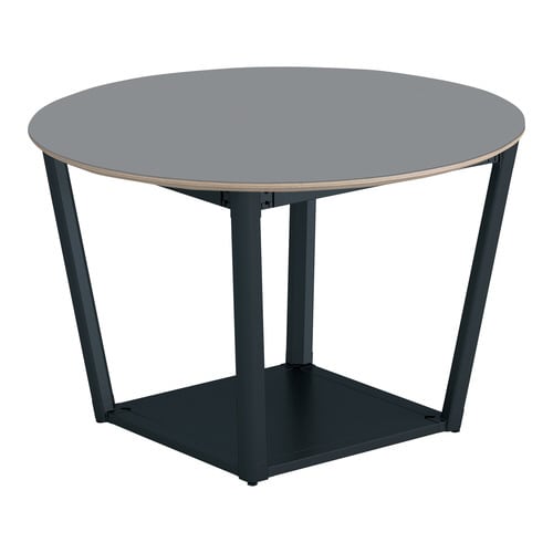 テーブル リージョン円形 ボックス脚ミドルロー