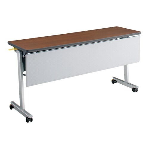 フラップ天板会議テーブル リスマ 幕板付棚なし