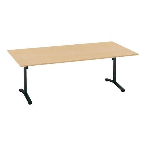 ビエナ 固定角型天板 塗装脚アジャスター