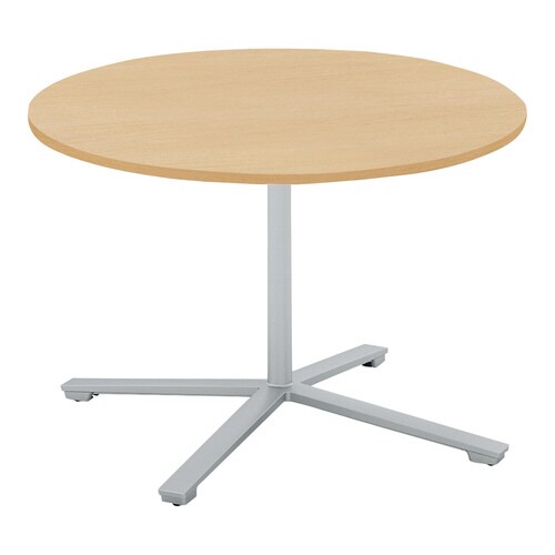 ビエナ 固定円形天板 塗装脚アジャスター