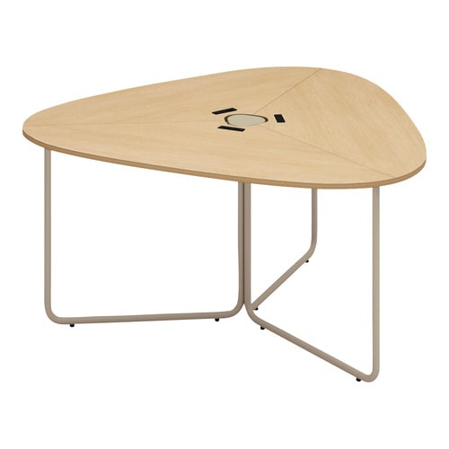 テーブル フランカ 三角形コの字脚 天板