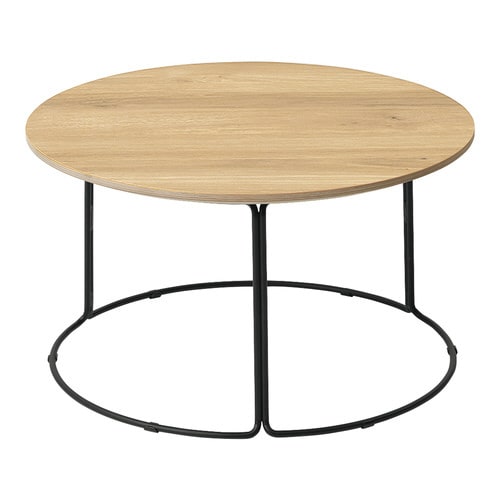 テーブル 750 メラミン天板 ブラック塗装脚