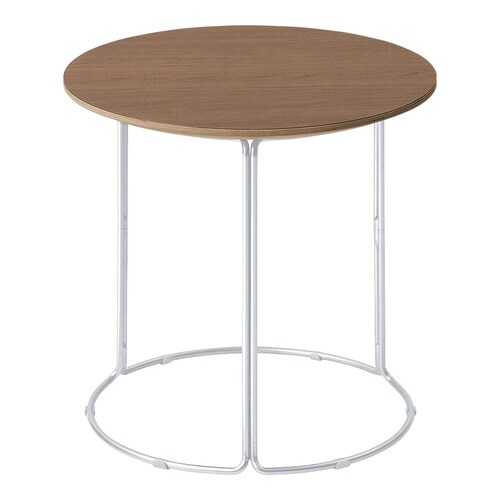 テーブル CK−750 メラミン天板 メッキ脚