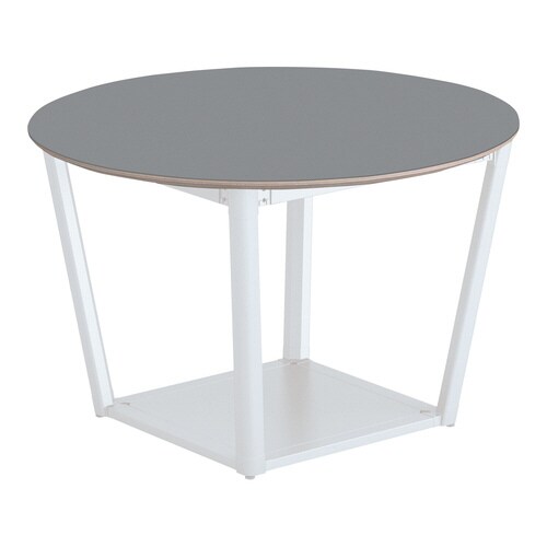 テーブル リージョン円形 ボックス脚ミドルロー