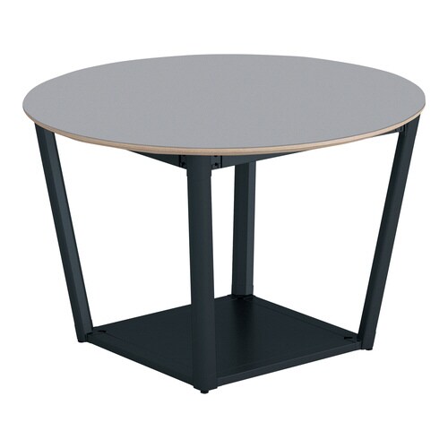 テーブル リージョン円形 ボックス脚ミドルロー