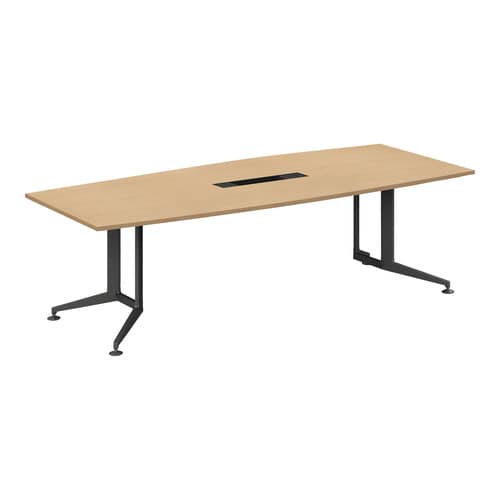 会議テーブル WT400 ボート形トレー