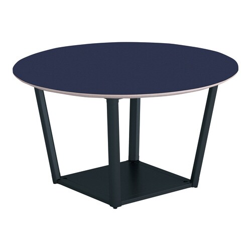 テーブル リージョン円形 ボックス脚ミドルロー