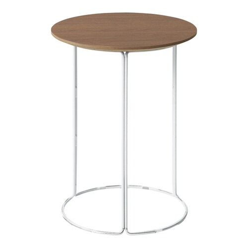 テーブル CK−750 メラミン天板 メッキ脚