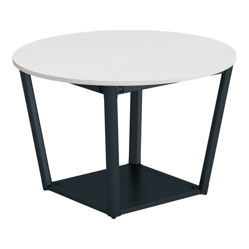 テーブル リージョン円形 ボックス脚ミドルロー