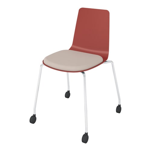 ミケット キャスター脚 背座樹脂 座パッド付