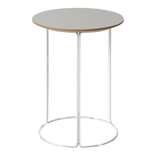 テーブル CK−750 リノリウム天板 メッキ脚