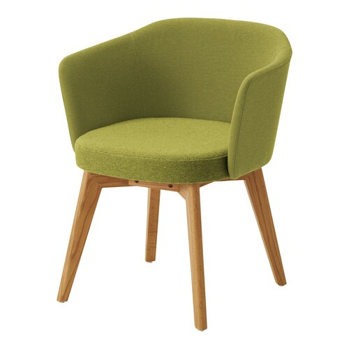 チェア コーデ 木脚 張くるみ肘 スタンダード張地