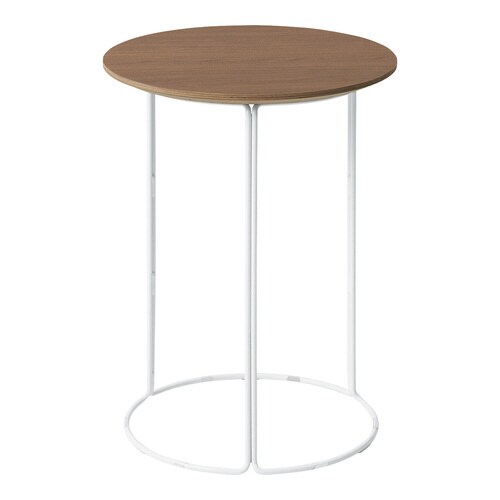 テーブル 750 メラミン天板 ホワイト塗装脚