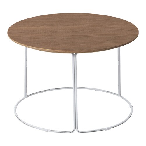 テーブル CK−750 メラミン天板 メッキ脚