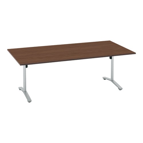 会議テーブル ビエナ フラップ型 角形天板 塗装脚