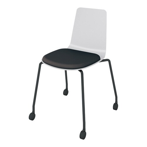 ミケット キャスター脚 背座樹脂 座パッド付