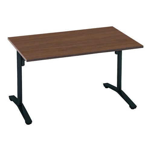 会議テーブル ビエナ フラップ型 角形天板 塗装脚