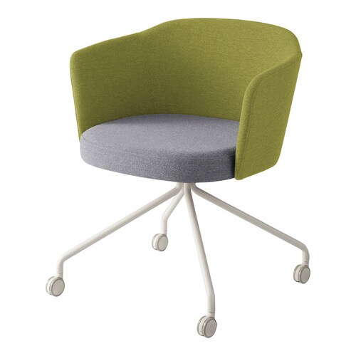 チェア コーデ キャスター脚 張くるみ肘