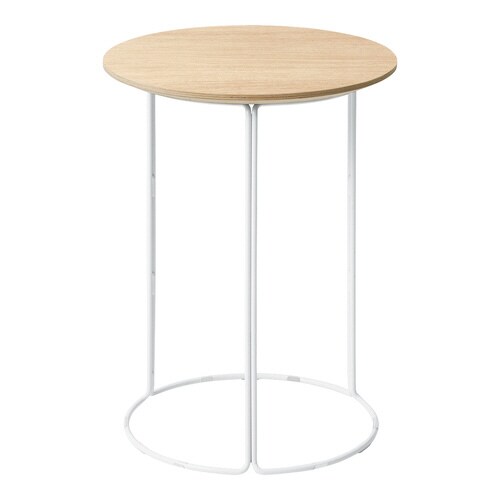 テーブル 750 メラミン天板 ホワイト塗装脚