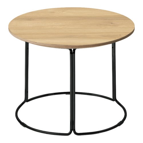 テーブル 750 メラミン天板 ブラック塗装脚