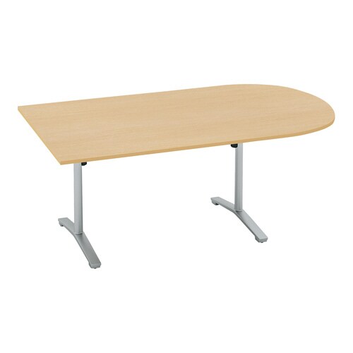 ビエナ 固定U字形天板 塗装脚キャスター