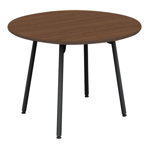 テーブル フランカ 円形スチール4本脚 天板