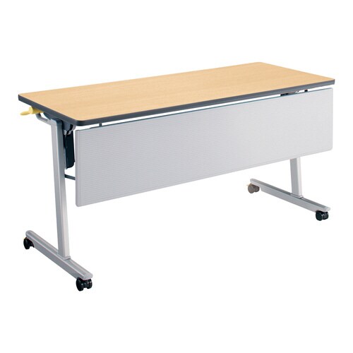 フラップ天板会議テーブル リスマ 幕板付棚なし