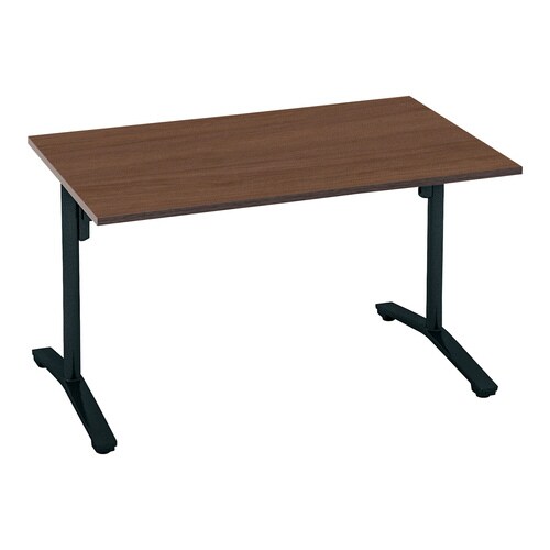 ビエナ 固定角型天板 塗装脚キャスター