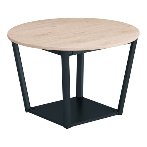 テーブル リージョン円形 ボックス脚ミドルロー