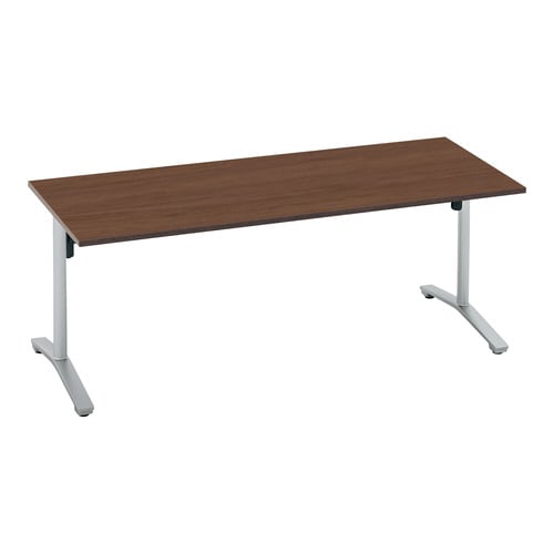 ビエナ 固定角型天板 塗装脚キャスター