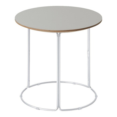 テーブル CK−750 リノリウム天板 メッキ脚