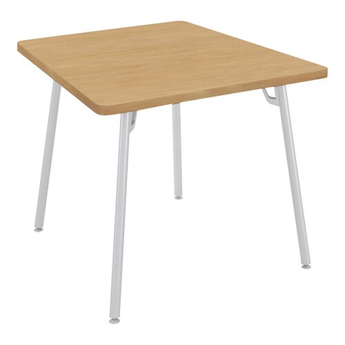 テーブル フランカ 正方形スチール4本脚 天板