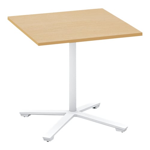 ビエナ 固定正方型天板 塗装脚アジャスター