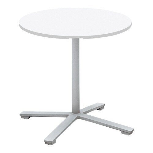 ビエナ 固定円形天板 塗装脚キャスター