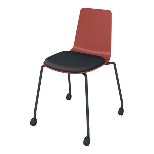 ミケット キャスター脚 背座樹脂 座パッド付