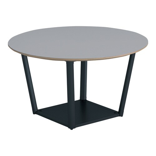 テーブル リージョン円形 ボックス脚ミドルロー