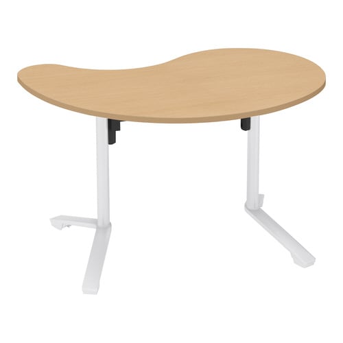 教育用家具 イニシア テーブル 勾玉形