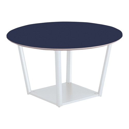 テーブル リージョン円形 ボックス脚ミドルロー