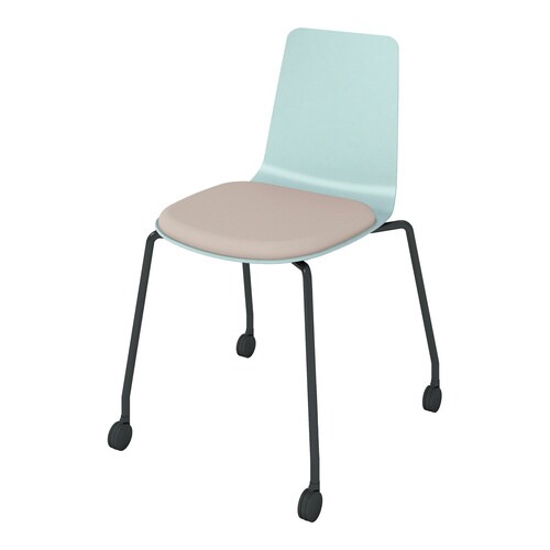 ミケット キャスター脚 背座樹脂 座パッド付