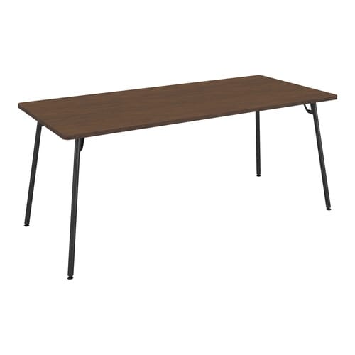 テーブル フランカ 角形スチール4本脚 天板