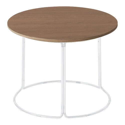 テーブル 750 メラミン天板 ホワイト塗装脚