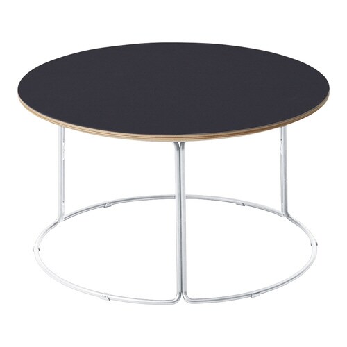 テーブル CK−750 リノリウム天板 メッキ脚