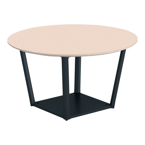 テーブル リージョン円形 ボックス脚ミドルロー