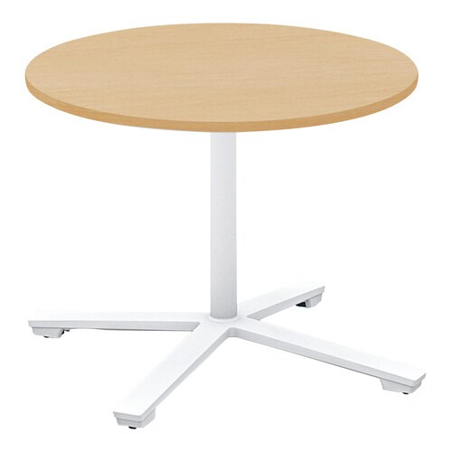 ビエナ 固定円形天板 ロータイプ塗装脚